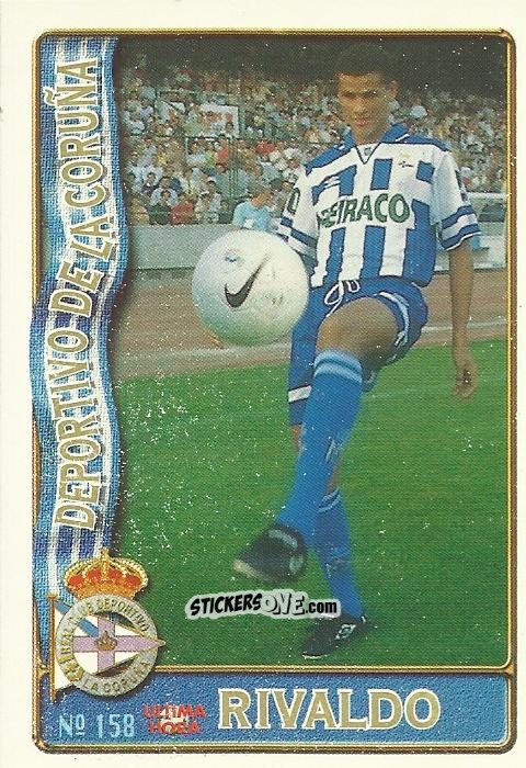 Figurina Rivaldo - Las Fichas De La Liga 1996-1997 n. 158a - Mundicromo