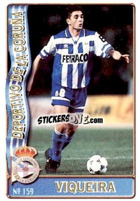 Cromo Viqueira - Las Fichas De La Liga 1996-1997 n. 159 - Mundicromo
