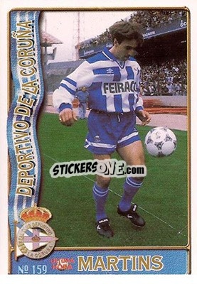Sticker Martins - Las Fichas De La Liga 1996-1997 n. 159a - Mundicromo