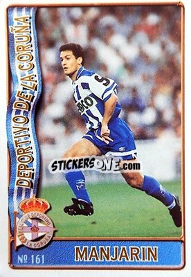 Cromo Manjarín - Las Fichas De La Liga 1996-1997 - Mundicromo