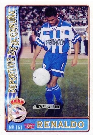 Figurina Renaldo - Las Fichas De La Liga 1996-1997 n. 161a - Mundicromo
