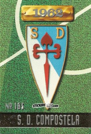 Sticker Compostela - Las Fichas De La Liga 1996-1997 n. 163 - Mundicromo