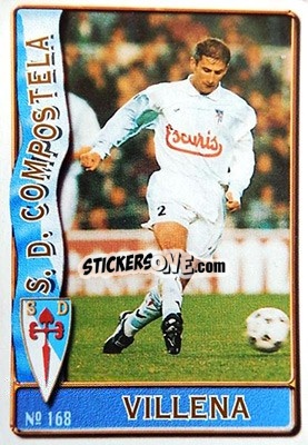 Cromo Villena - Las Fichas De La Liga 1996-1997 n. 168 - Mundicromo
