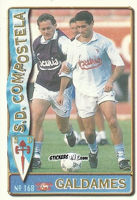 Figurina Galdames - Las Fichas De La Liga 1996-1997 n. 168a - Mundicromo