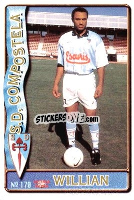 Cromo William - Las Fichas De La Liga 1996-1997 - Mundicromo