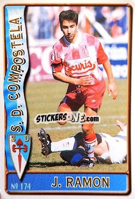 Cromo J.Ramón - Las Fichas De La Liga 1996-1997 - Mundicromo