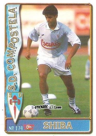 Figurina Shiba - Las Fichas De La Liga 1996-1997 n. 174a - Mundicromo