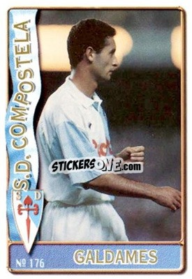 Figurina Galdames - Las Fichas De La Liga 1996-1997 n. 176 - Mundicromo