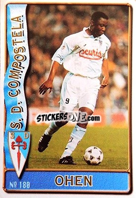 Sticker Ohen - Las Fichas De La Liga 1996-1997 - Mundicromo