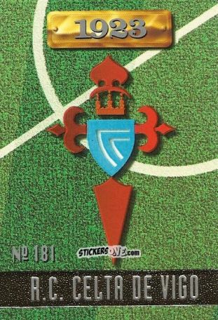 Sticker Celta - Las Fichas De La Liga 1996-1997 n. 181 - Mundicromo