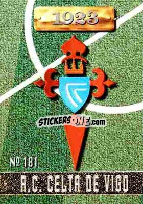 Sticker Celta - Las Fichas De La Liga 1996-1997 n. 181a - Mundicromo
