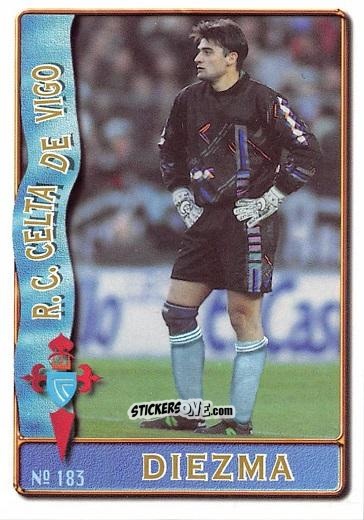 Sticker Jose Luis Diezma Izquierdo - Las Fichas De La Liga 1996-1997 n. 183 - Mundicromo