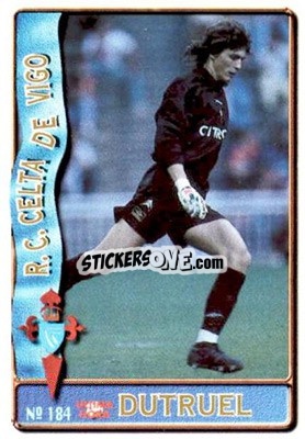 Sticker Dutruel - Las Fichas De La Liga 1996-1997 - Mundicromo