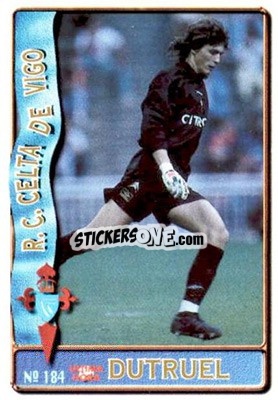 Cromo Dutruel - Las Fichas De La Liga 1996-1997 - Mundicromo