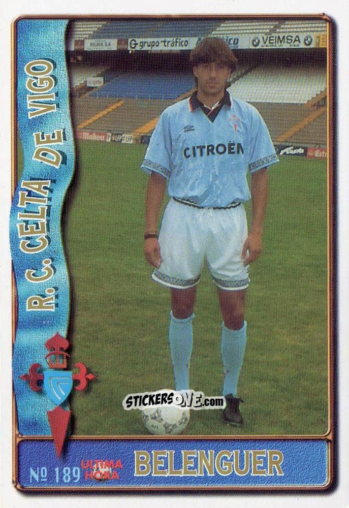 Figurina Belenguer - Las Fichas De La Liga 1996-1997 n. 189a - Mundicromo