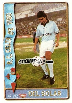 Sticker Del Solar - Las Fichas De La Liga 1996-1997 - Mundicromo