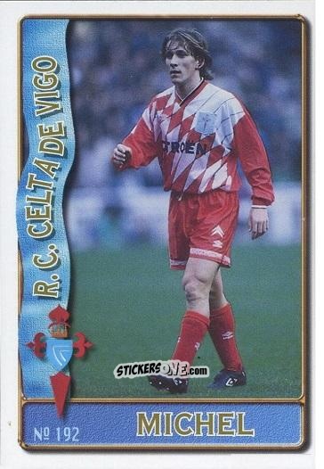 Figurina Michel - Las Fichas De La Liga 1996-1997 n. 192A - Mundicromo