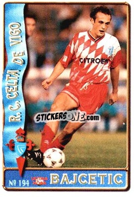 Sticker Bajcetic - Las Fichas De La Liga 1996-1997 n. 194a - Mundicromo