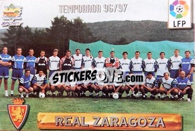 Figurina Real Zaragoza - Las Fichas De La Liga 1996-1997 n. 199 - Mundicromo