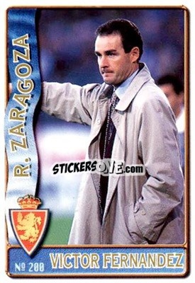 Sticker Victor F. - Las Fichas De La Liga 1996-1997 - Mundicromo