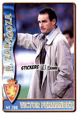 Cromo Victor F. - Las Fichas De La Liga 1996-1997 - Mundicromo