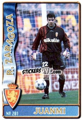 Sticker Juanmi - Las Fichas De La Liga 1996-1997 - Mundicromo