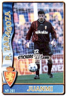 Sticker Juanmi - Las Fichas De La Liga 1996-1997 n. 201 - Mundicromo