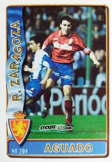 Sticker Javier Aguado Companys - Las Fichas De La Liga 1996-1997 n. 204 - Mundicromo