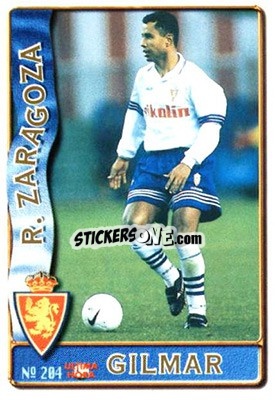 Sticker Gilmar - Las Fichas De La Liga 1996-1997 n. 204a - Mundicromo