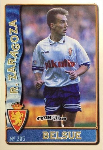 Sticker Alberto Belsue Arias - Las Fichas De La Liga 1996-1997 n. 205 - Mundicromo
