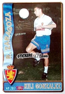 Sticker Kili - Las Fichas De La Liga 1996-1997 - Mundicromo
