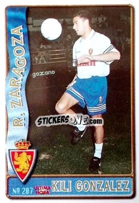 Figurina Kili - Las Fichas De La Liga 1996-1997 - Mundicromo