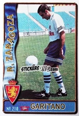 Sticker Garitano - Las Fichas De La Liga 1996-1997 - Mundicromo