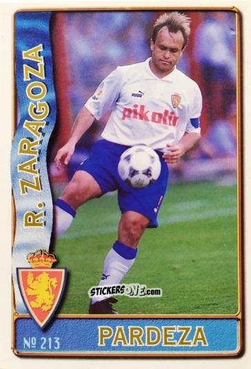 Sticker Pardeza - Las Fichas De La Liga 1996-1997 n. 213 - Mundicromo