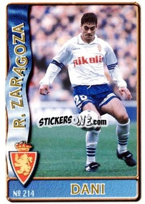 Sticker Dani - Las Fichas De La Liga 1996-1997 - Mundicromo