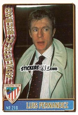 Cromo Luis Fdez - Las Fichas De La Liga 1996-1997 n. 218 - Mundicromo