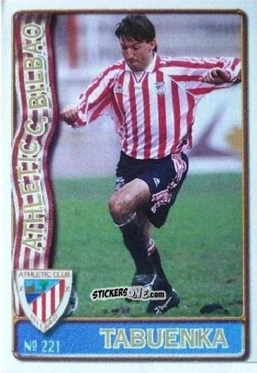 Sticker Oscar Tabuenka - Las Fichas De La Liga 1996-1997 n. 221 - Mundicromo