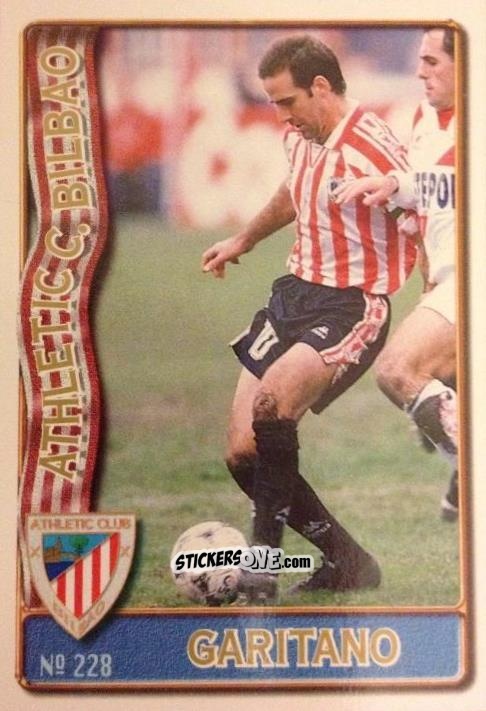 Sticker Garitano - Las Fichas De La Liga 1996-1997 n. 228a - Mundicromo