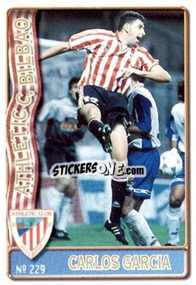 Cromo C.Garcia - Las Fichas De La Liga 1996-1997 - Mundicromo