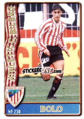 Sticker Bolo - Las Fichas De La Liga 1996-1997 - Mundicromo