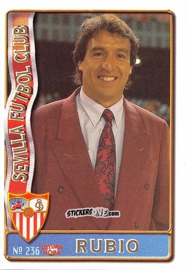 Cromo Rubio - Las Fichas De La Liga 1996-1997 n. 236b - Mundicromo