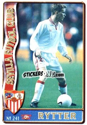 Sticker Rytter - Las Fichas De La Liga 1996-1997 - Mundicromo