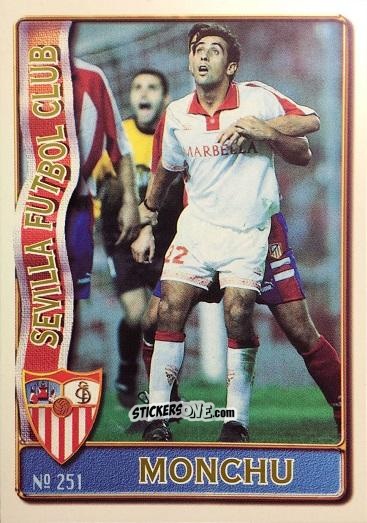 Cromo Monchu - Las Fichas De La Liga 1996-1997 n. 251a - Mundicromo