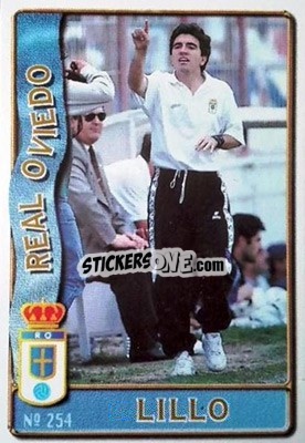 Sticker Lillo - Las Fichas De La Liga 1996-1997 - Mundicromo