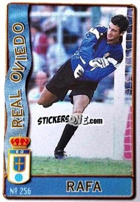 Cromo Rafa - Las Fichas De La Liga 1996-1997 - Mundicromo