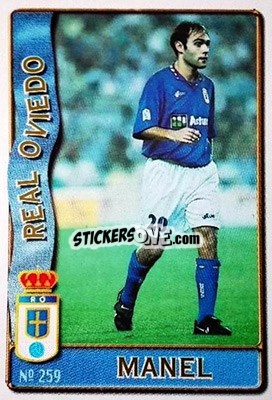 Figurina Manel - Las Fichas De La Liga 1996-1997 - Mundicromo