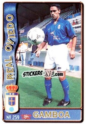Sticker Gamboa - Las Fichas De La Liga 1996-1997 n. 259a - Mundicromo