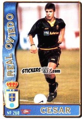 Figurina Cesar - Las Fichas De La Liga 1996-1997 - Mundicromo