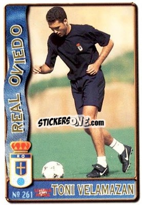 Sticker Velamazán - Las Fichas De La Liga 1996-1997 n. 261a - Mundicromo