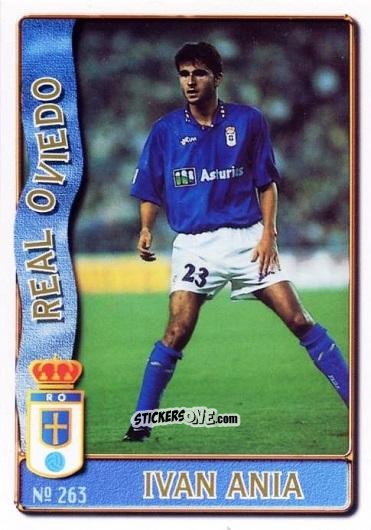 Sticker Ivan Ania Cadavieco - Las Fichas De La Liga 1996-1997 n. 263 - Mundicromo